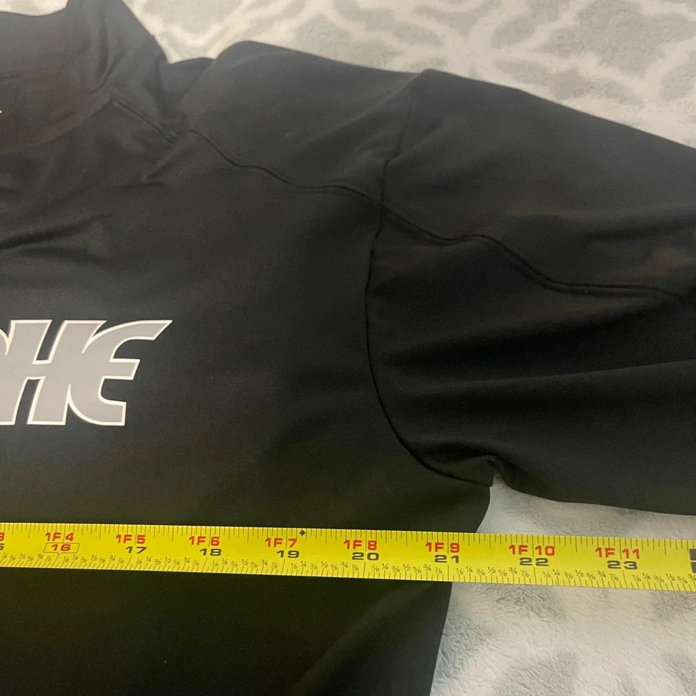 BSN Sports XL Black Performance Pullover Long Sleeve Shirt Mens‎ Activewear - Picture 7 of 8